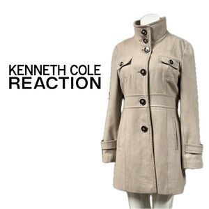 𝗞𝗘𝗡𝗡𝗘𝗧𝗛 𝗖𝗢𝗟𝗘 𝗥𝗘𝗔𝗖𝗧𝗜𝗢𝗡 | Wool Blend Coat – Small